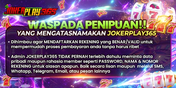 Welcome To Jokerplay365